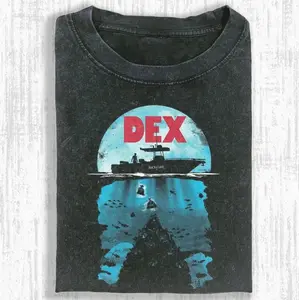 Dexter Vintage Graphic Tee, Dexter Morgan T-Shirt, TV Series Tee, Unisex Meme Cringe Funny Dumb Shirt, Gift For Men Women, Menswear Womenswear Streetwear