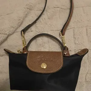 Solid Color Leather Bag Strap & Bag Hanger, Adjustable Shoulder Strap Crossbody Strap for Longchamp Mini Handbag, Bag Accessories