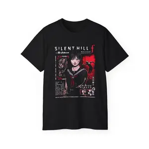 Silent Hill F 100% Cotton Shirt, Japanese Horror Video Game Tee – Dark Aesthetic Psychological Game Shirt, Gift For Fans