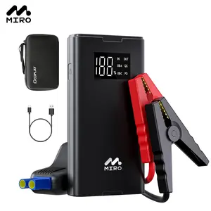 MIRO J8 Jump Starter 1000A Peak, 12V Vehicle Rescue, Multifunctional Power Bank