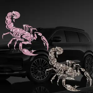 Shiny Scorpion Car Sticker, Truck Decal, Self-Adhesive No Residue, Easy Installation, Suitable for Cars Trucks Motorcycles Glass Windows Laptops, Best Gift