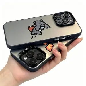 Case for iPhone 17 Pro Max 16 Plus 15 14 13 12 11 Air 16E Anime Sharks Pattern Anti-Scratch Military-Grade Drop Protection slim Cover iPhone  case