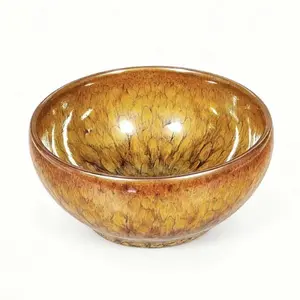 Golden Chrysanthemum Auspicious Jianzhan 12