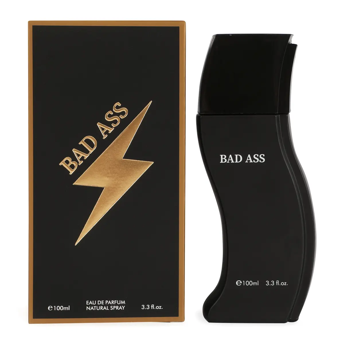 Bad Ass Spray Cologne Eau de Parfum for Men 100ml/3.3fl.oz. - Men's Fragrance