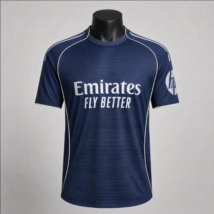 [Hot] - Unisex Navy Soccer Jersey, Short Sleeve Crew Neck Performance Shirt, Lightweight Athletic Fan Top