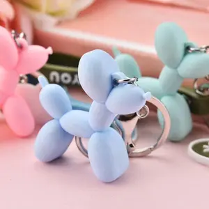 Mini Balloon Animal Keychain | Durable Rubber | Balloon Dogs | Super Cute Gift | Gift for Her | Gift for Him | Backpack Charm | Christmas Present | Multiple Colors