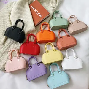 Women's 2026 New Cute Mini Jelly Crossbody Bag, Candy Color Shell-Shaped Top Handle Purse, Lightweight Portable Coin Pouch, Trendy All-Match Design for Daily Outings, Shopping, Crossbody Bags For Women,summervibes