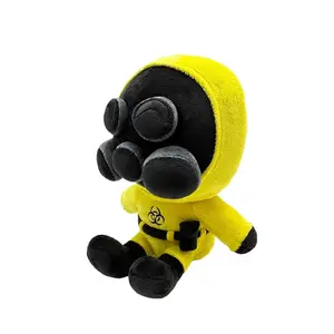 Escape The Backrooms Hazmat Suit Plush Toy Yellow Stuffed Doll Escape The Backrooms Hazmat Suit Plush Toy Yellow Stuffed Doll