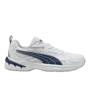 PUMA Mens Milenio Tech 2000 Lace Up Sneakers Shoes Casual - White