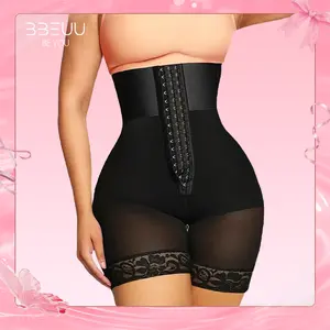 BBEUU S-3XL Women's BBL High Waist Girdle Shorts - Tummy Control Fajas for Flat Belly & Butt Lift - Must-Have Compression Shapewear - Comfortable, Elegant & Chic Style Womenswear body shapewear
