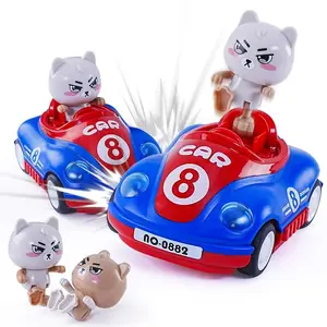 2 Pack Remote Control Bumper Car Toys For Kids Ages 3-12, Remote Control Shooting Bumper Cars With Lights And Sounds, Remote Control Battle Racing Car Toys, Toys For Boys And Girls Ages 3-12 Best Gift Fun