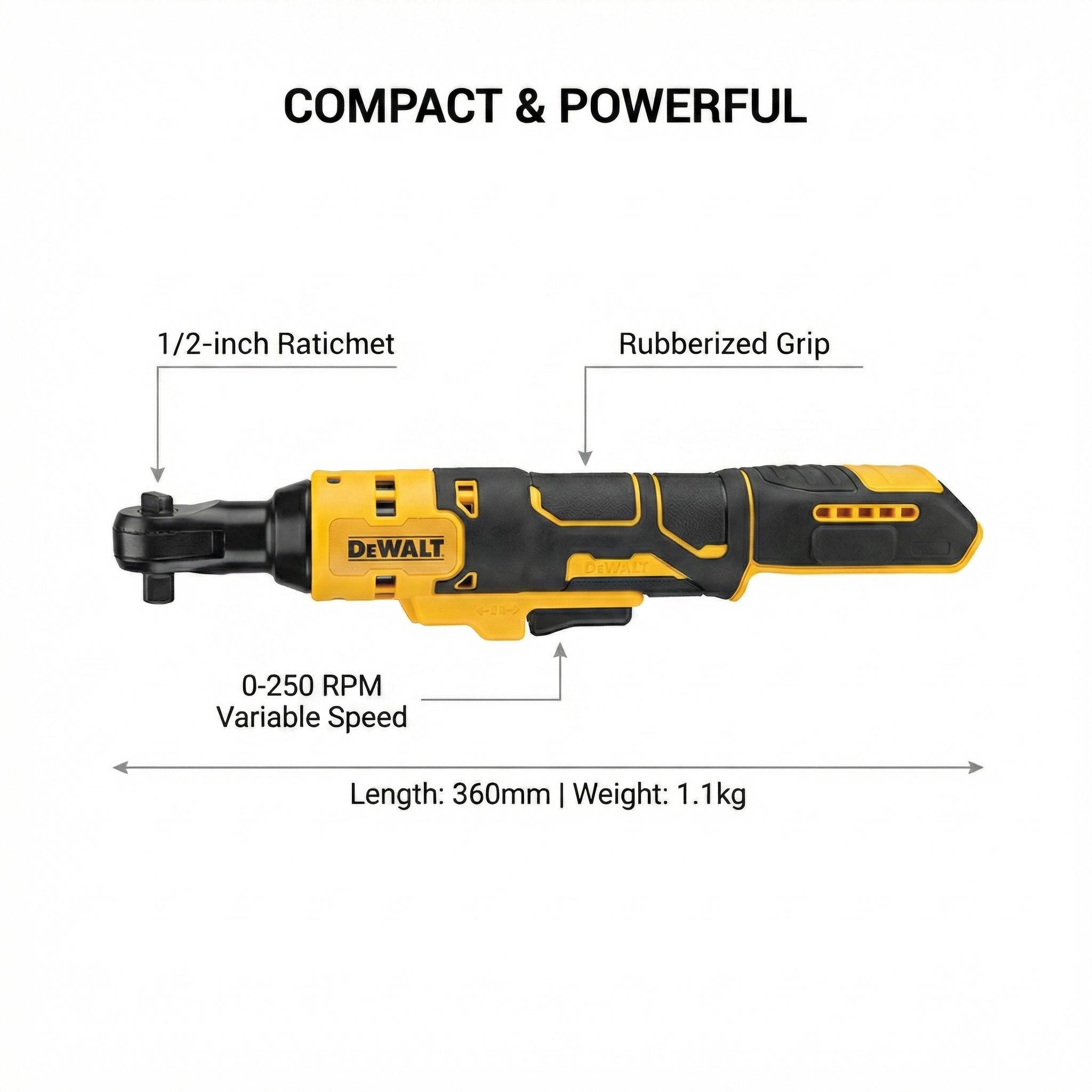 DEWALT DCF512 20V Brushless Ratchet 1/2