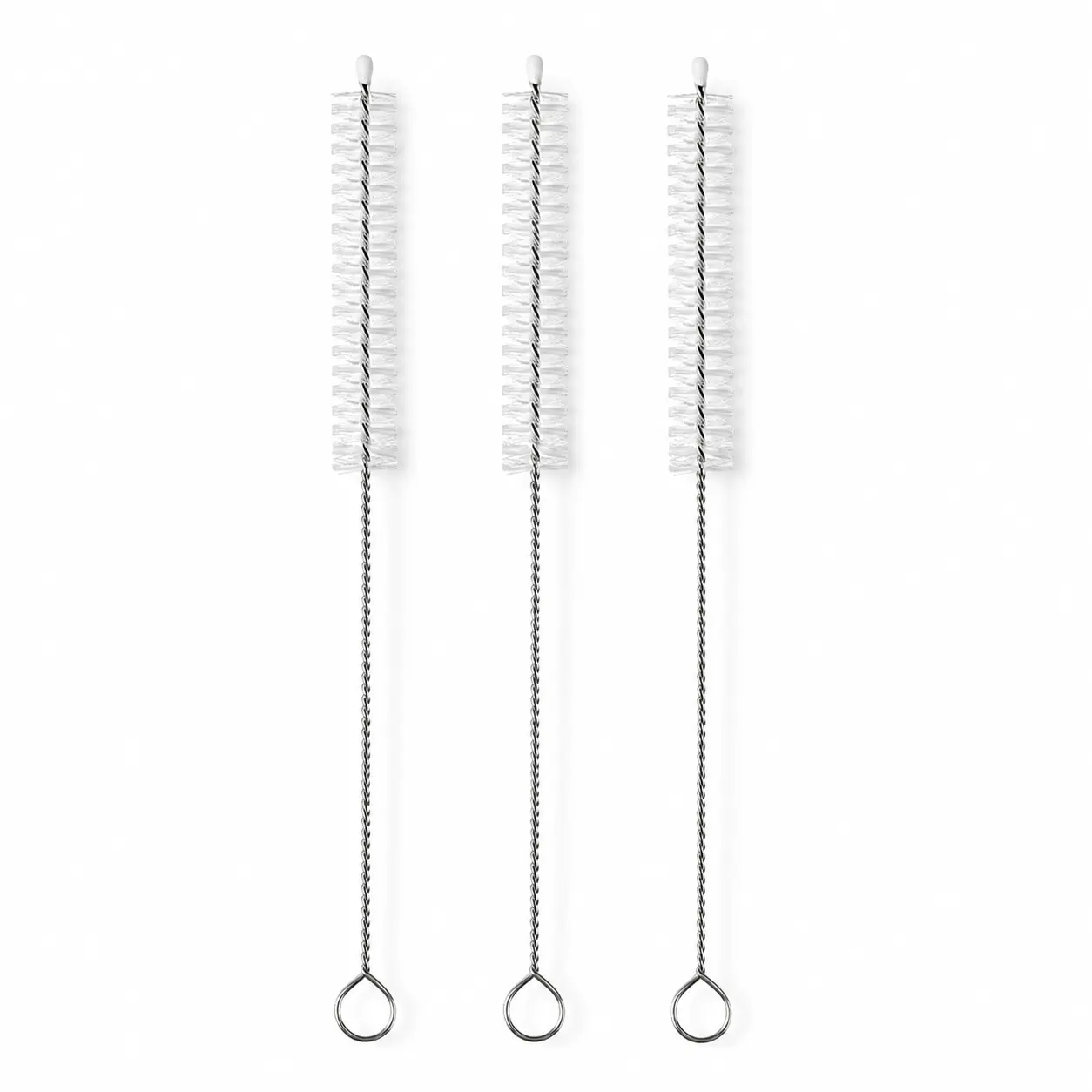 12" Straw Cleaner Brush Set - Extra Long 12" Drinking Straw Cleaner Brushes for Tumbler, Water Bottle, Tubes, Sippy Cup