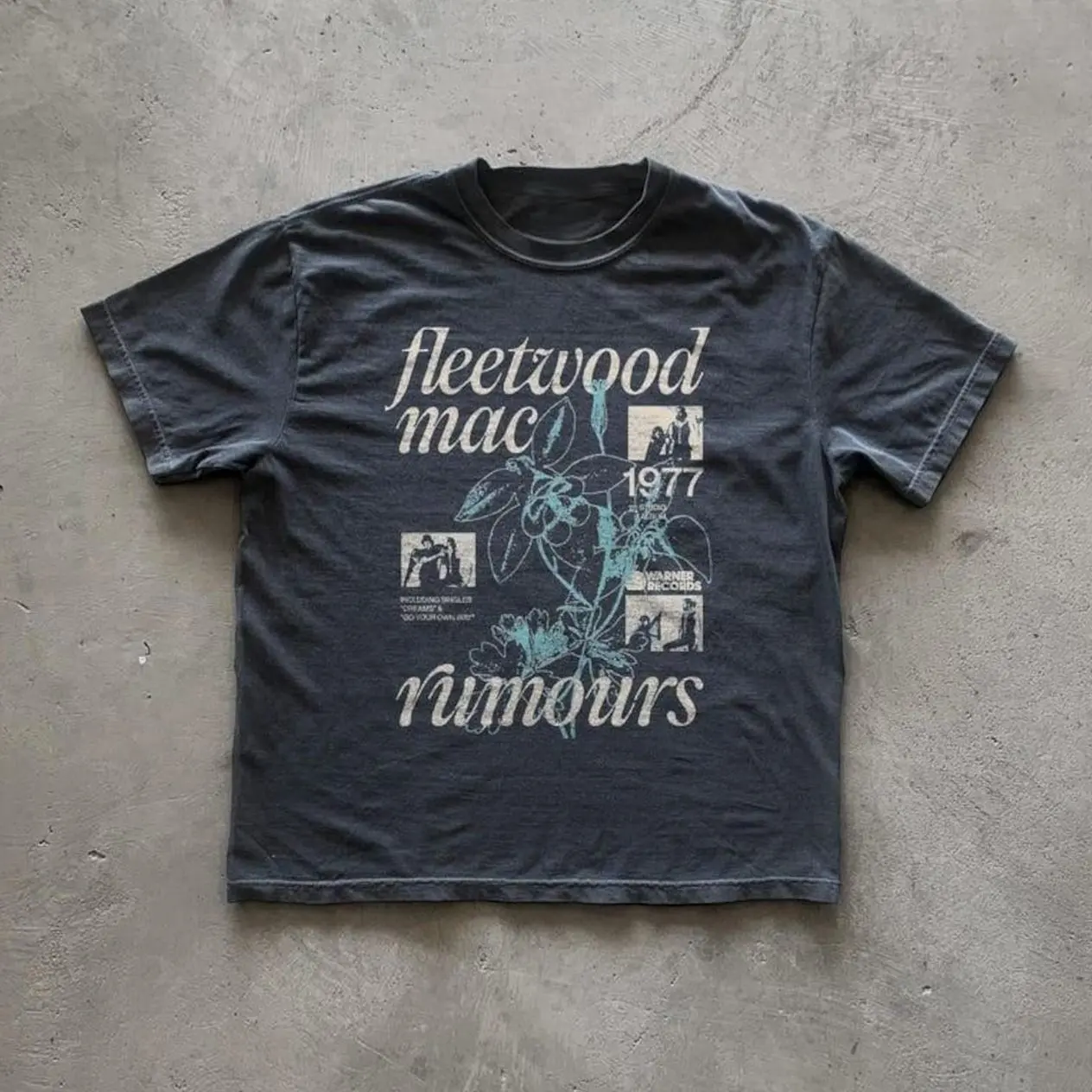 Vintage Fleetwood Mac Rumours T-Shirt - Music Tee