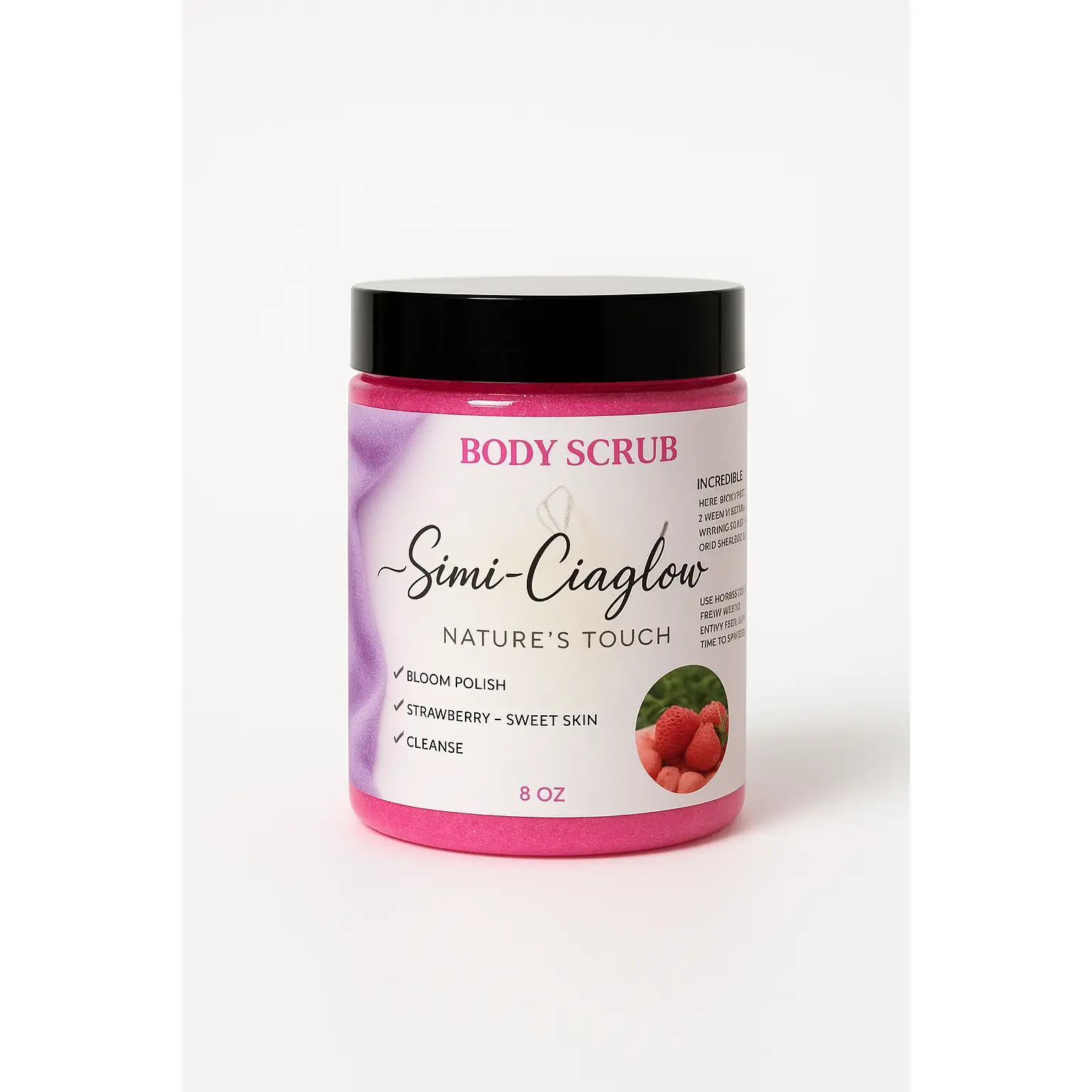 Body Scrub Strawberry