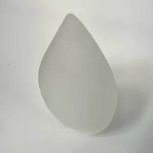 Natural Selenite Satin Spar Teardrop Crystal Approx 3 Inch Polished Intuitively Chosen for Healing and Meditation