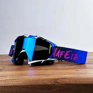Newest Motorcycle Glasses Motocross Goggles, Helmet Mx Moto Dirt Bike Atv Ski, Outdoor Sports Glass Scooter Googles Mask, Cycling