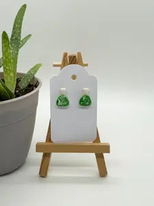 Science Beakers Studs - Polymer Clay Earrings