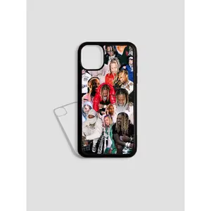 Lil Durk unique phone case, stylish tough phone case, Tough Phone Cases Accessories Cover Cellphone Aesthetic Protection iPhone 16, 15, 14, 13, 12, 11, 7, XS Max, Pro, Pro Max 4JI