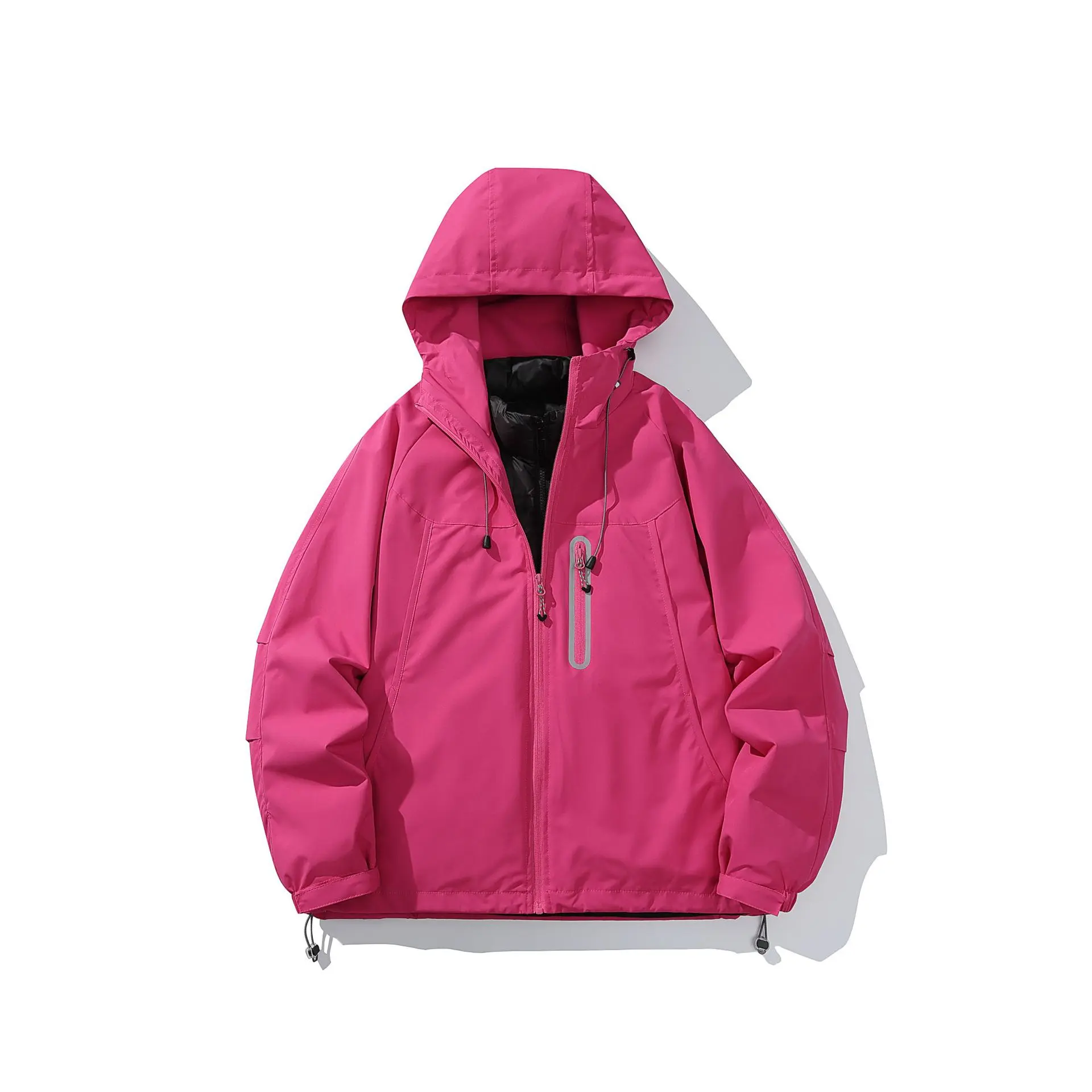 Rose red [three in one down jacket]