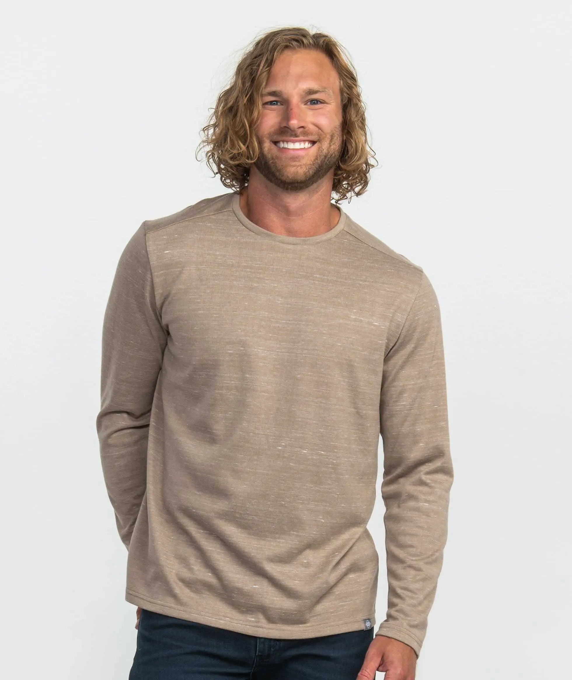 Elevated Layering Crewneck - Ridgeline