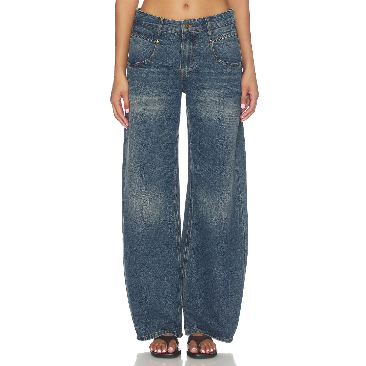 LIONESS Serenity Jeans in Dark Denim