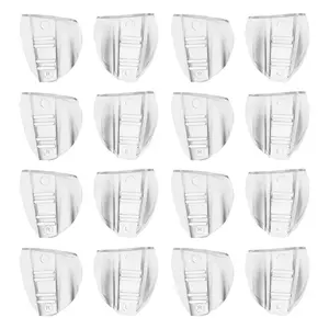 8 Pairs Side Shields, Universal Clear Safety Glasses Side Shield Protection for Small to Medium Eyeglasses