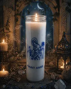 Balen,Candle,Lanpyon blan Saint anne