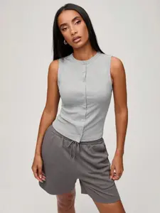 Women's Sleeveless Button Cardigan Vest Top, Casual Spring Summer, Lightweight & Comfy for Everyday Wear