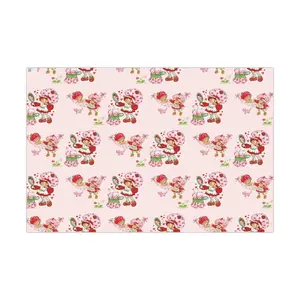Strawberry Shortcake Wrapping Paper Nostalgic Gift Wrap Sheets