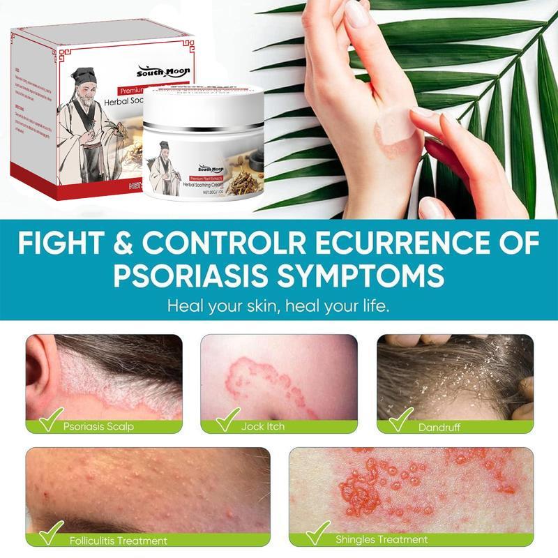 All-Natural Soothing Cream for Eczema & Psoriasis -Herbal Relief for Dry, Itchy, Sensitive Skin, Anti-Bacterial Skin Defense (Hydrating, Safe for All Ages I 30g) Active Body Care TikTokShopBlackFriday