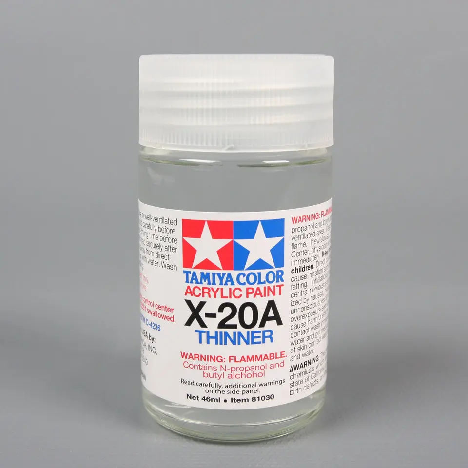 Tamiya ACRYL/POLY THINNER X-20A - 46ML
