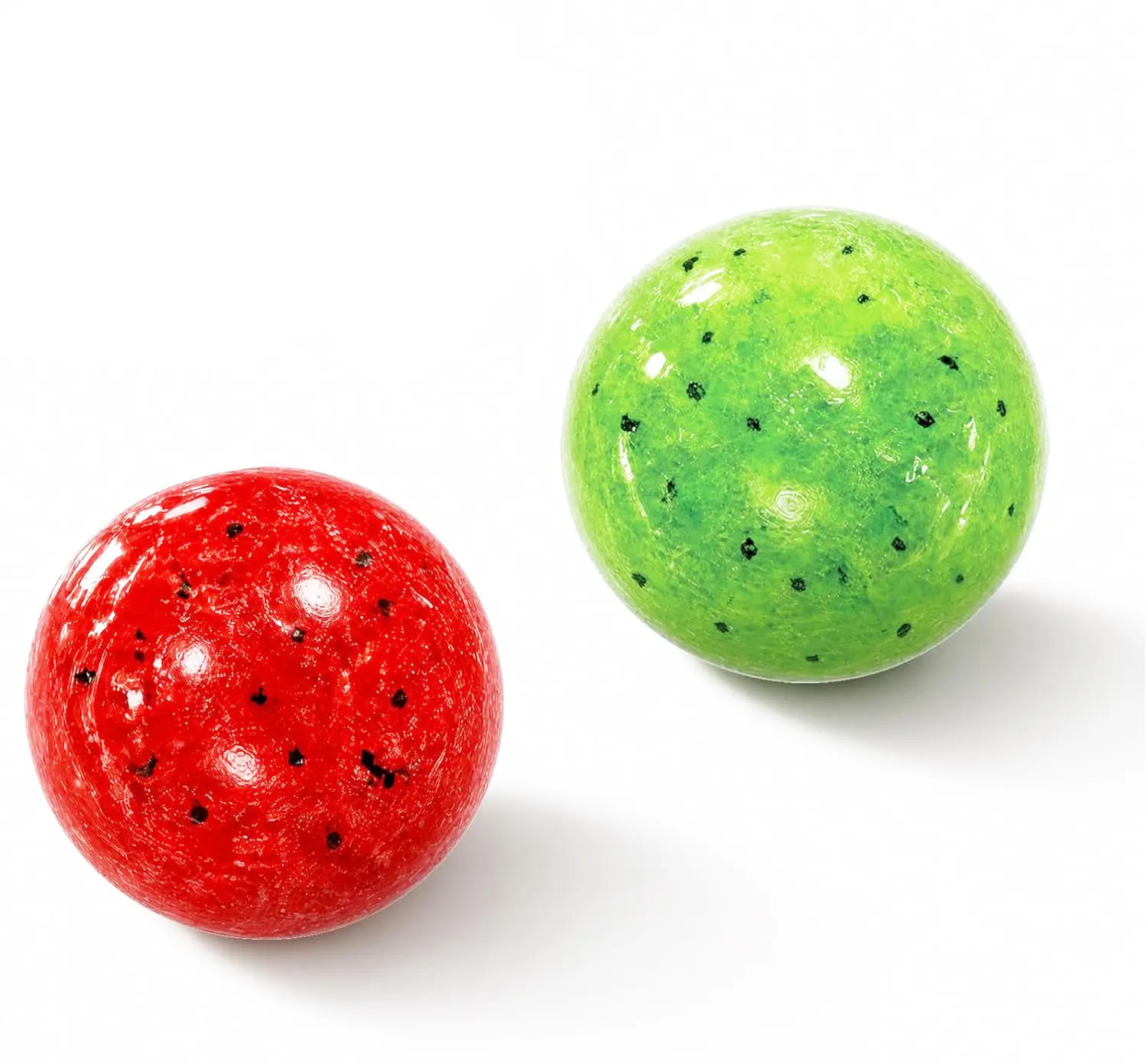 Slushy Watermelon Kiwi Squishy, Crunchy Squishy Stress Ball, Watermelon & Kiwi Moldable Sand-Filled Fidget Toy, Ice Skin Sensory Squeeze Toy with Soothing Dual ASMR Sound, Anxiety Relief Gift