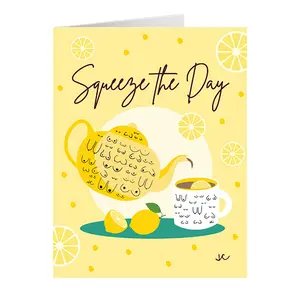 Squeeze the Day Greeting Card