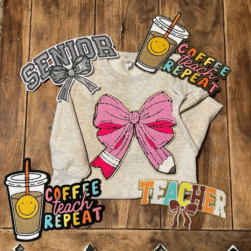 Teacher/Senior Patch Sweaters
