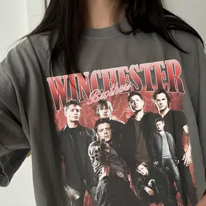 [ Sale Up To 40%]Comfort Colors® Winchester Brothers Vintage T-Shirt, Gift For Women and Man Unisex T-Shirt