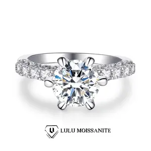 【#17】（Moonlight）Synthetic Moissanite  Fashion Jewelry Ring