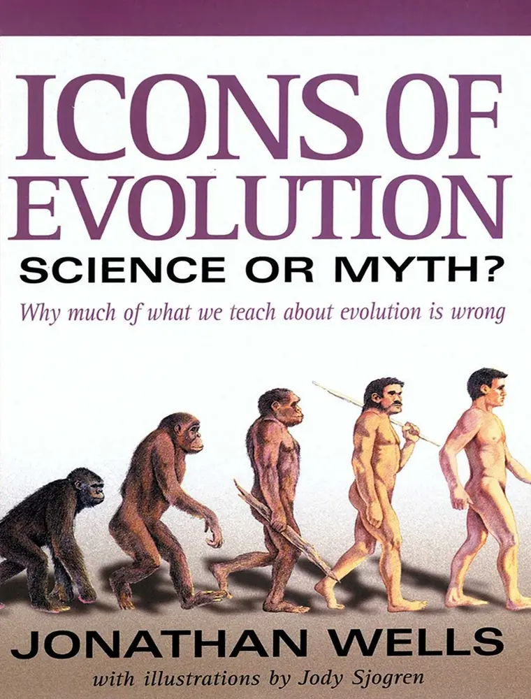 USED Book - Icons of Evolution: Science or Myth?: Why Much of What We Teach about Evolution is Wrong by Wells, Jonathan (Paperback) - english