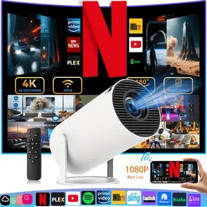 This Is a Versatile Projector Designed for Six Different Uses, Featuring 4K Smart Technology with Wifi 6 And Wireless 5.0 Support. It Boasts a Native Resolution of 1080P, an Adjustable Screen, And a 180-Degree Rotation Capability. This High-Quality