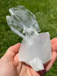 Raw Clear Quartz Cluster - Extra Quality - 38
