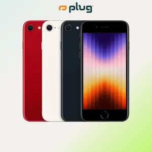 Refurbished iPhone SE 2022 (Unlocked) - Acceptable Condition with 1-Year Warranty by Plug Refurbished iPhone SE 2022 (Unlocked) - Acceptable Condition with 1-Year Warranty by Plug