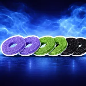 Precision Rings | Aim Assist Motion Control for Playstation 5 (PS5), PS4,  Xbox One, Xbox X, Switch Pro & Scuf Controller (Black/Purple/Green) Console precision ring kits