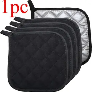 1pc oven mitts, 100% polyester, heat resistant pan mat, kitchen holiday dinner items, linen table accessories, coasters, place MATS, Thanksgiving decorations
