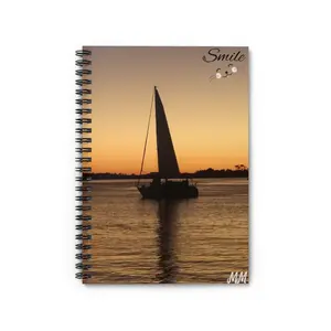 Spiral Notebook - Ruled Line, inspirational, Lanscape, own notebook, design your own book