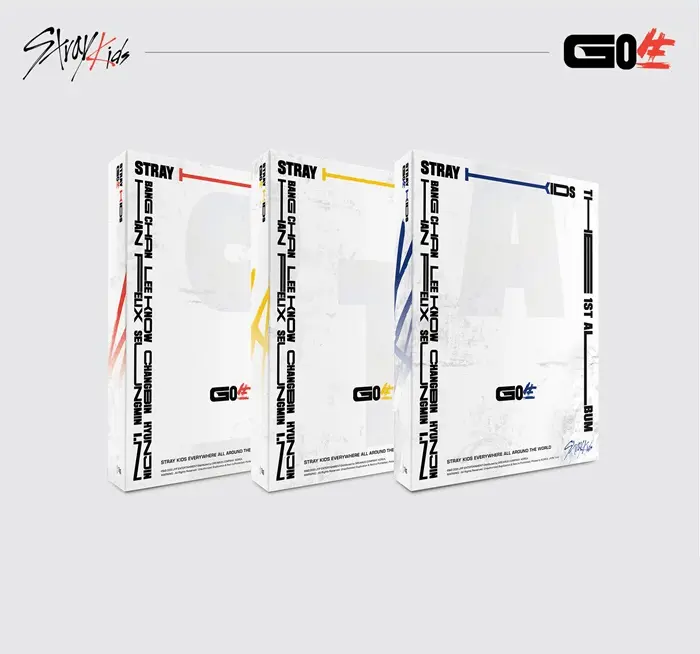 STRAY KIDS — GO (GO / GO LIVE) [Standard Ver. A/B/C] | CD + 80p Photobook + 2 Random Photocards (of 40) + Unit Lyric Leaflet + 4-Cuts Film + Secret Card | Fast U.S. Shipping