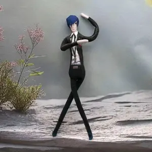 Handmade Persona 5 Anime Plush Doll Ren Amamiya Makoto Niijima Poseable Wire Skeleton Cosplay Figure Room Decoration