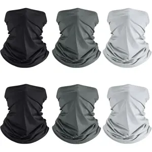 6 Packs Gaiter Mask Scarf Gator Sun Cooling Balaclava Bandana Cover UV Protection Headwear 6 Packs Gaiter Mask Scarf Gator Sun Cooling Balaclava Bandana Cover UV Protection Headwear