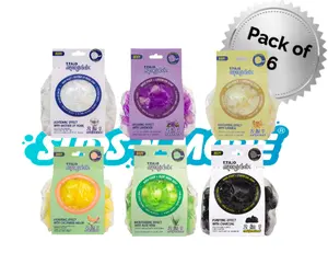 T.TAiO Esponjabon Bath Poufs + Soap ( PACK of 6 )
