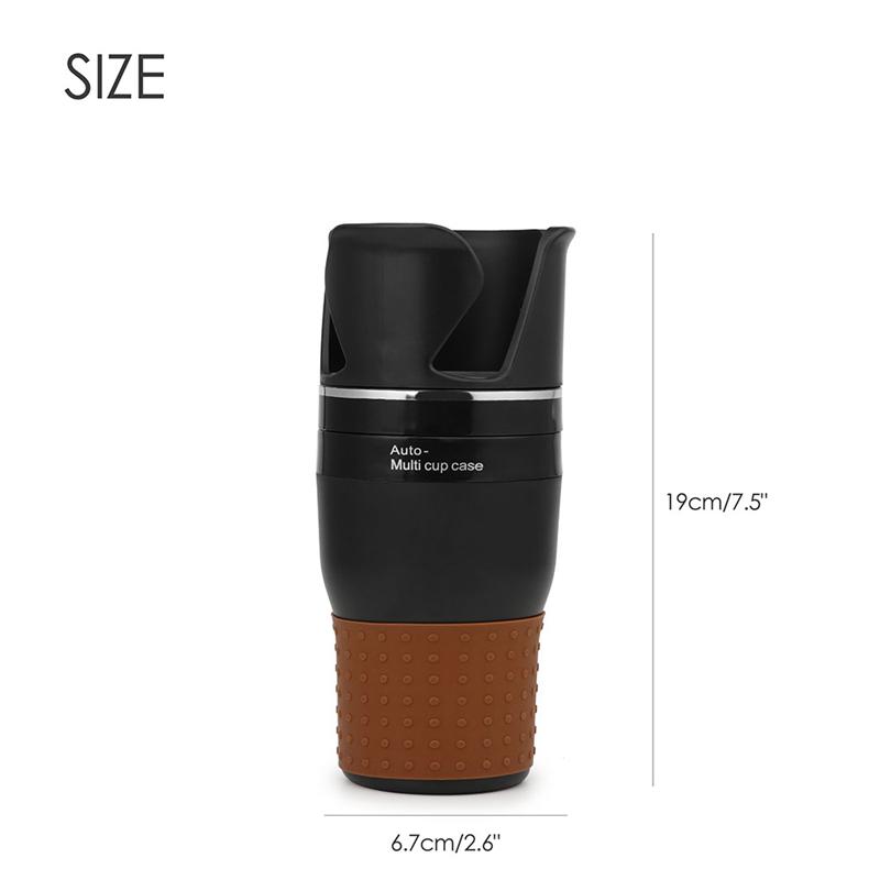 Car Cup Holders Car-styling Car Truck Drink Water Cup Bottle Can Holder Door Mount Stand ABS Rubber Drinks Holders