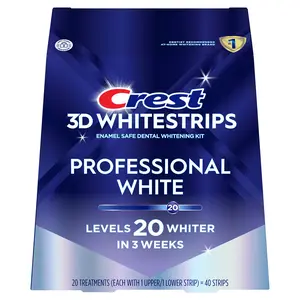 Crest 3D Whitestrips Professional White At-home Teeth Whitening Kit